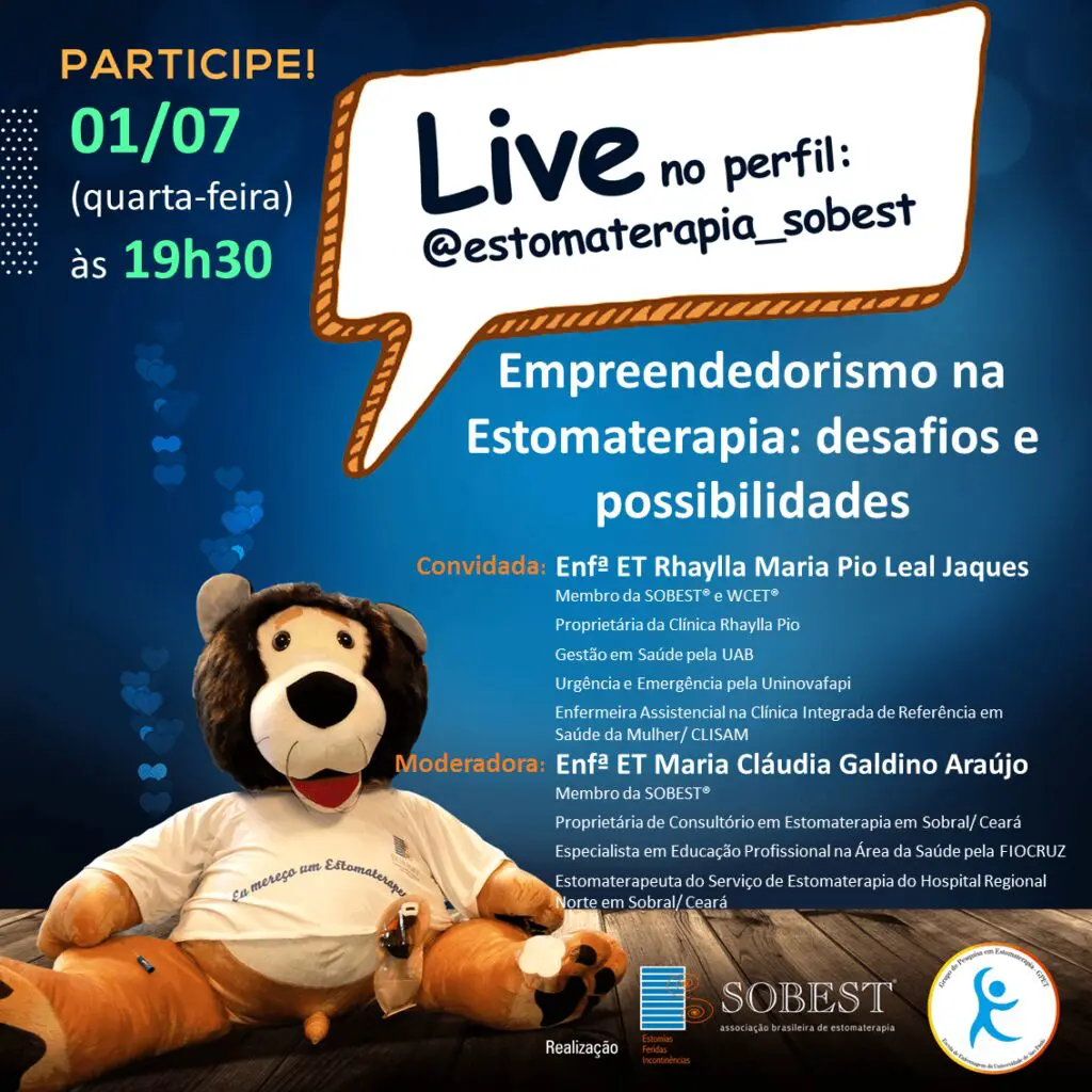 Live "Empreendedorismo na estomaterapia: desafios e possibilidades"