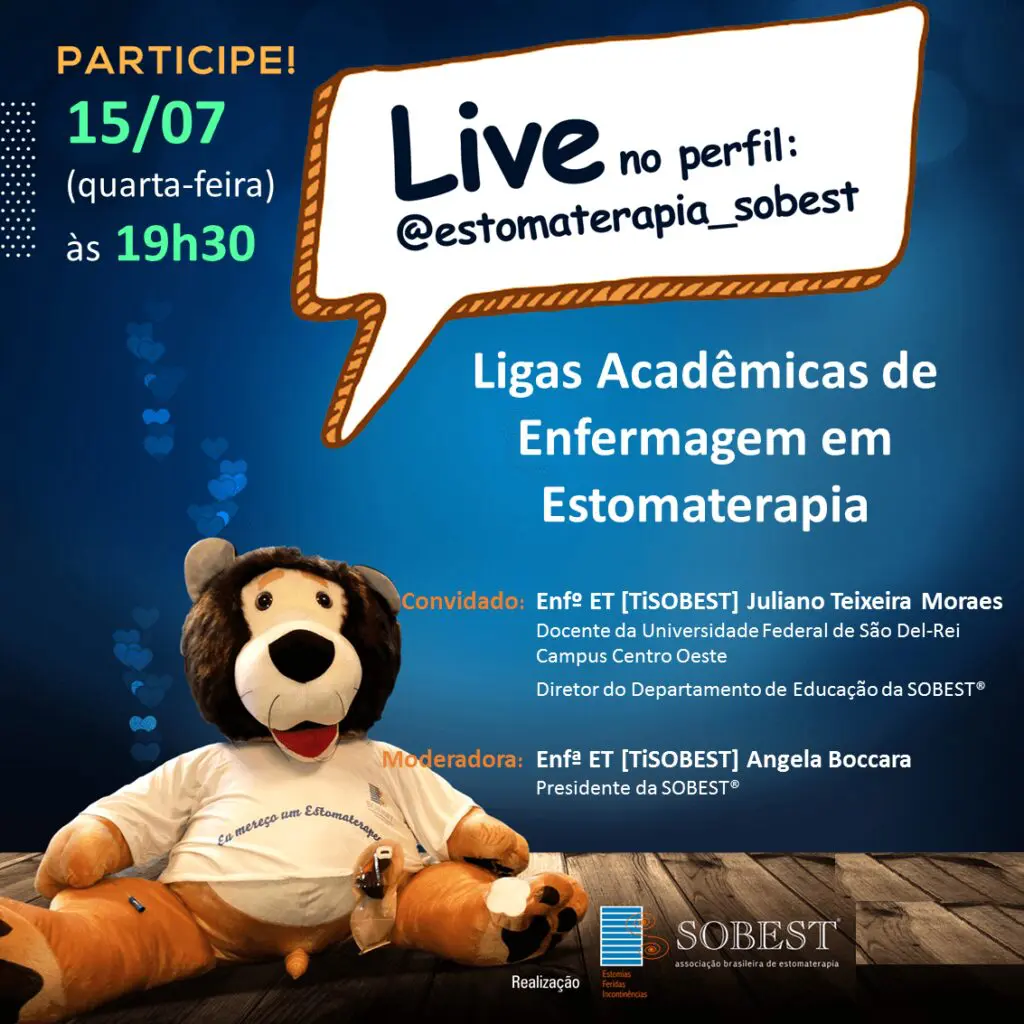 Live "Ligas Acadêmicas em Estomaterapia"