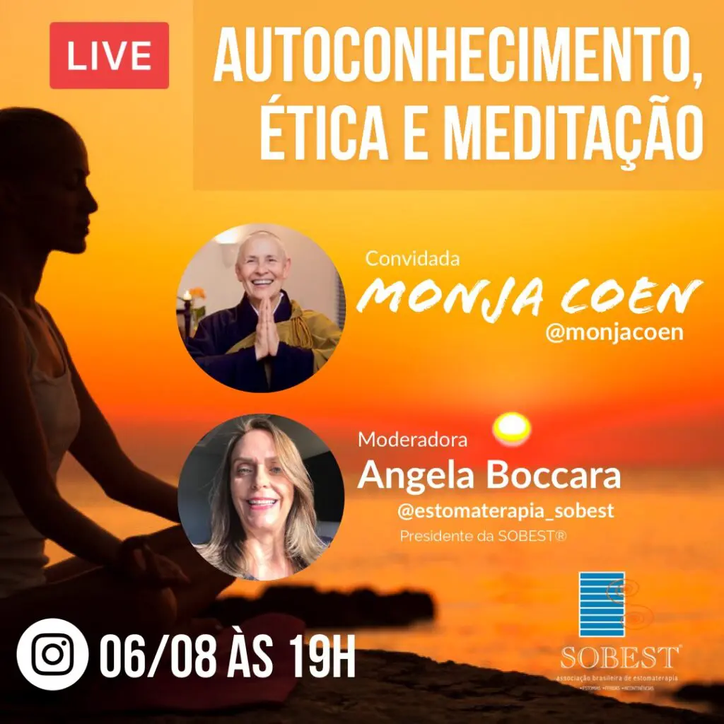 Live "Autoconhecimento, ética e meditação 19h"