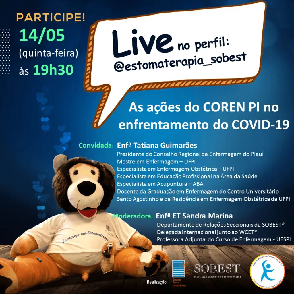Live "As ações do COREN PI no enfrentamento do COVID-19"