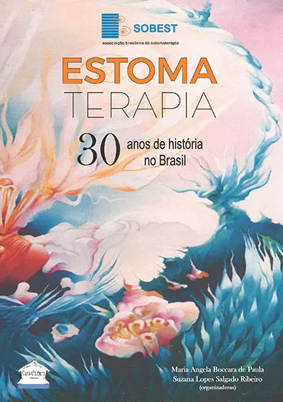Capa do Livro Estomaterapia 30 anos de história no Brasil