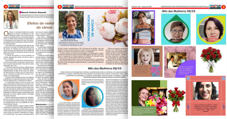 Imprensa SOBEST AEOESP No. 159 Dia Internacional da Mulher