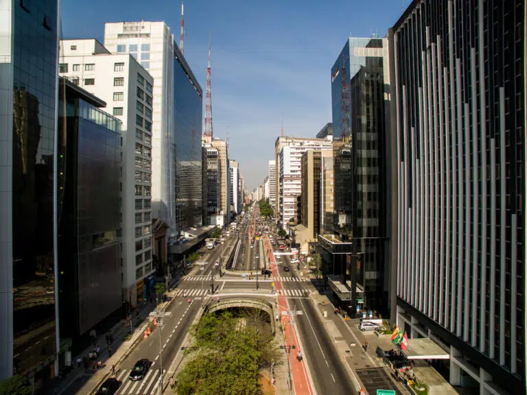 Vista da cidade de São Paulo