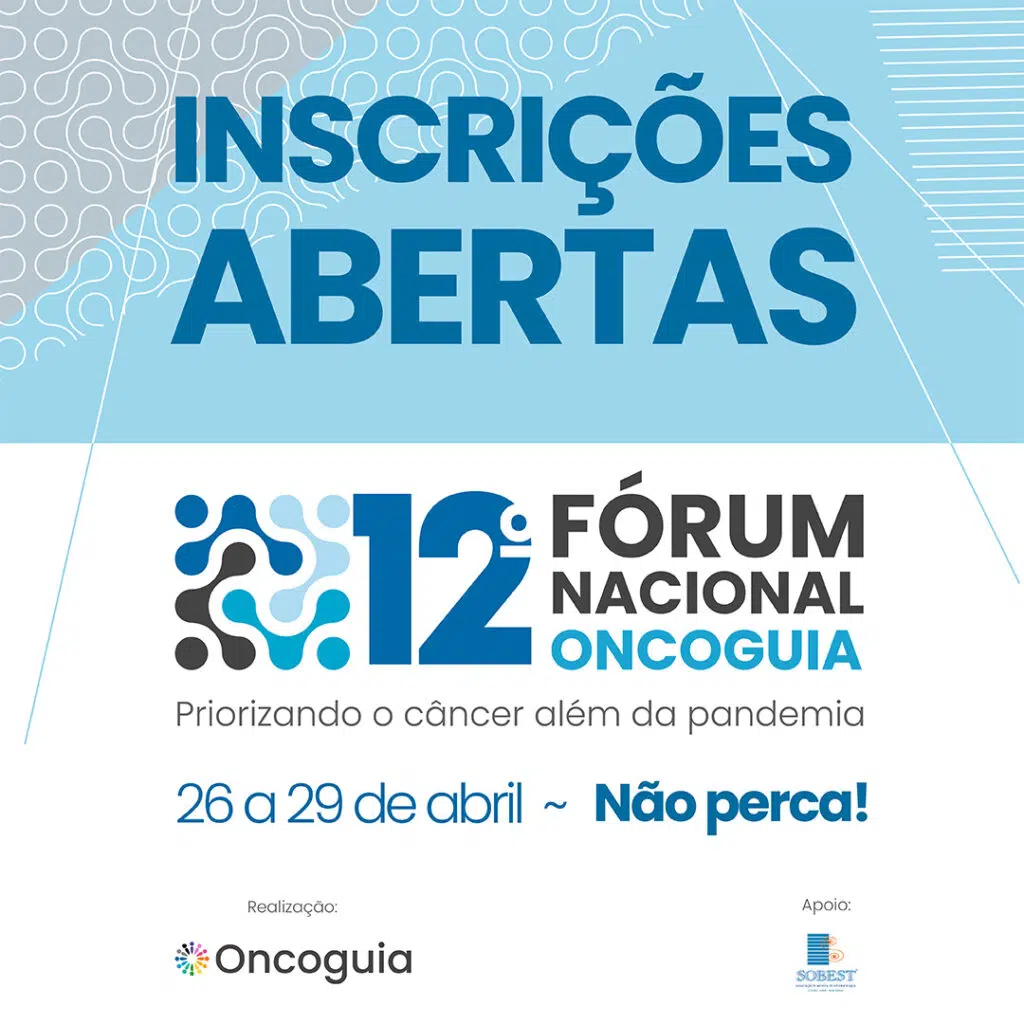 12º Fórum Nacional Oncoguia