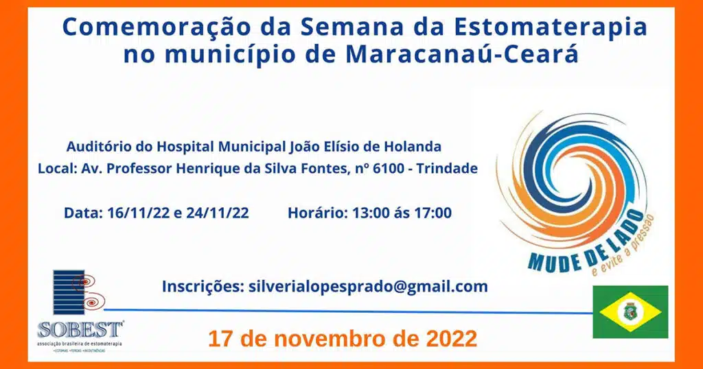 Comemoração da Semana da Estomaterapia no Município de Maracanaú - Ceará