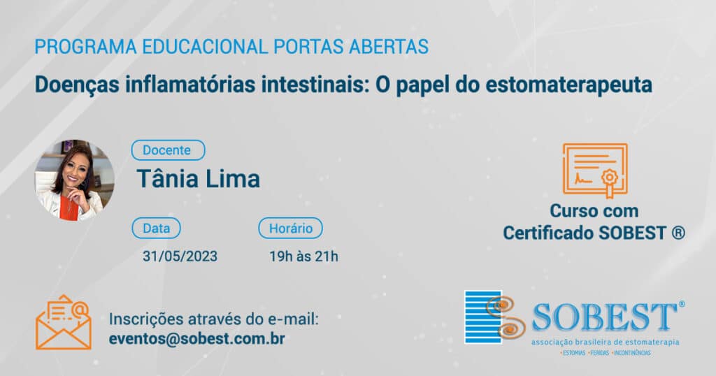 Doenças inflamatórias Intestinais: O Papel do Estomaterapeuta