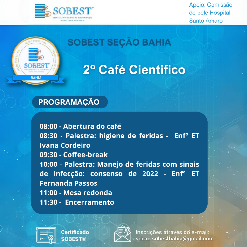 Café Científico SOBEST da Bahia