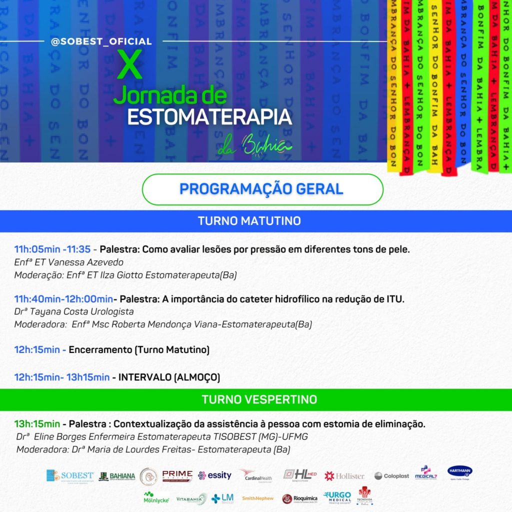 X Jornada de Estomaterapia da Bahia