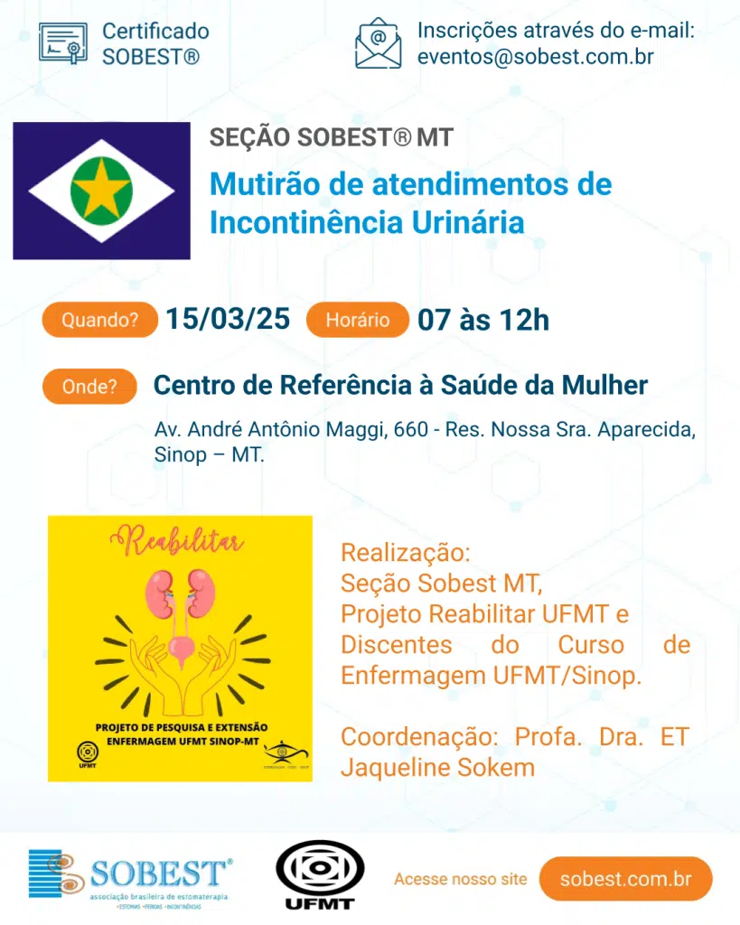 Mutirão de Atendimentos de Incontinência Urinária