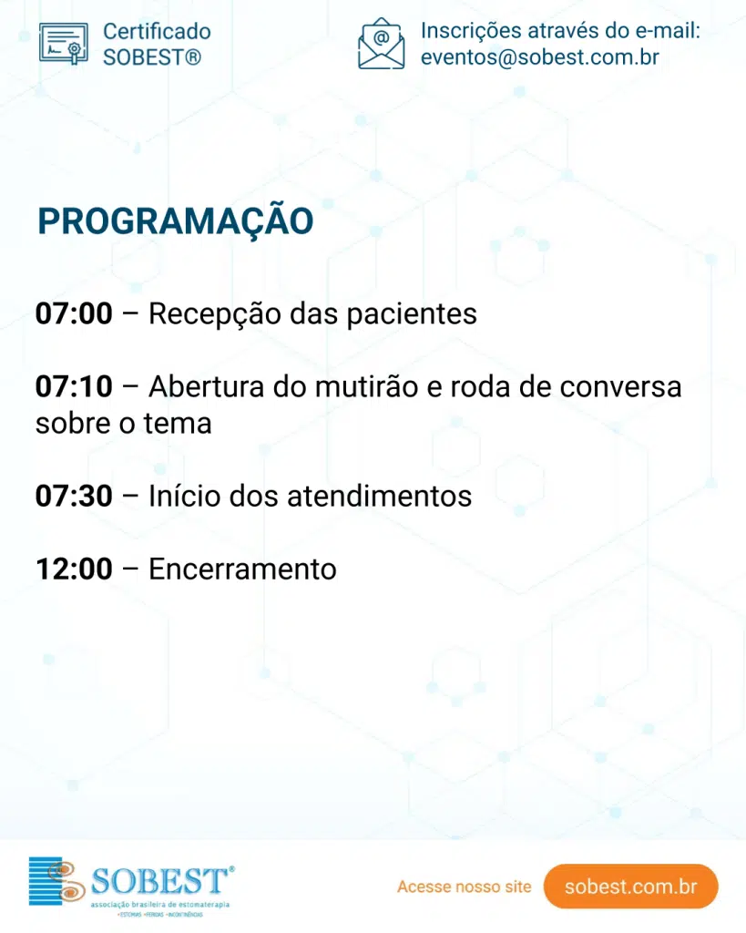 Mutirão de Atendimentos de Incontinência Urinária