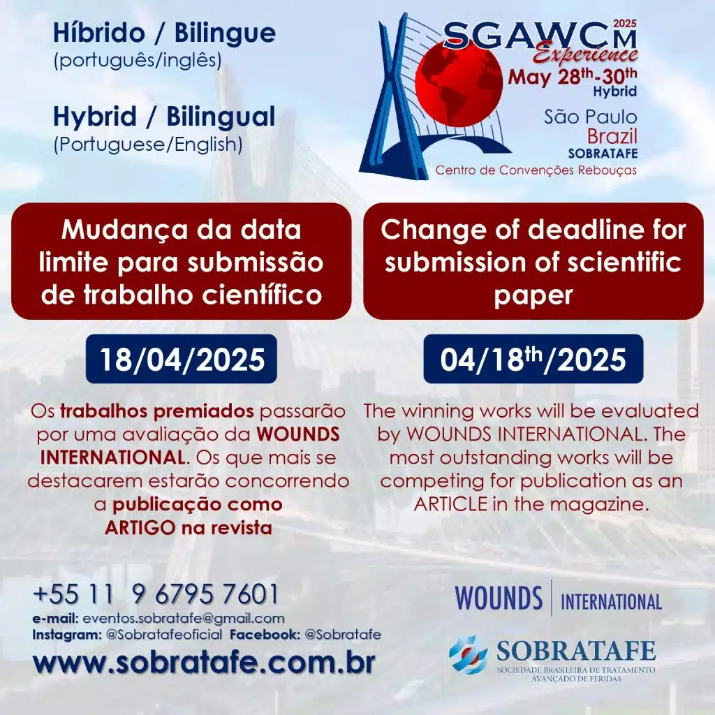 SGAWCm - Sobratafe Global Advanced Wound Care Meeting 2025