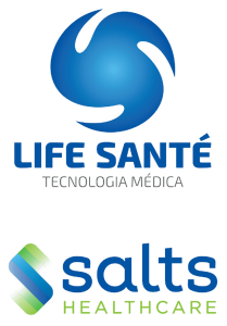 Logotipos Life Santé e Salts Healthcare