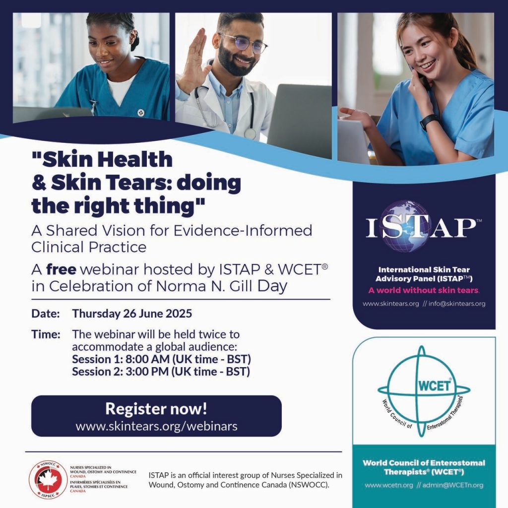 Webinar "Skin Health & Skin Tears: doing the right thing"