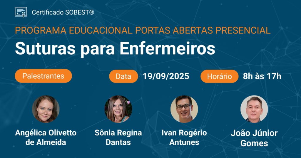 Programa Educacional “Portas Abertas”: Suturas para Enfermeiros