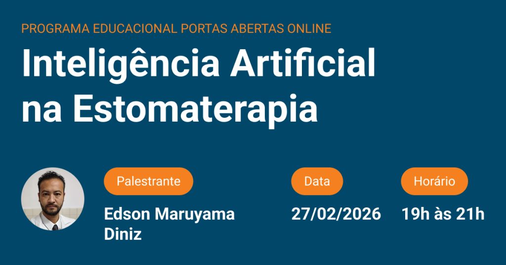 Programa Educacional "Portas Abertas” Online: Inteligência Artificial na Estomaterapia