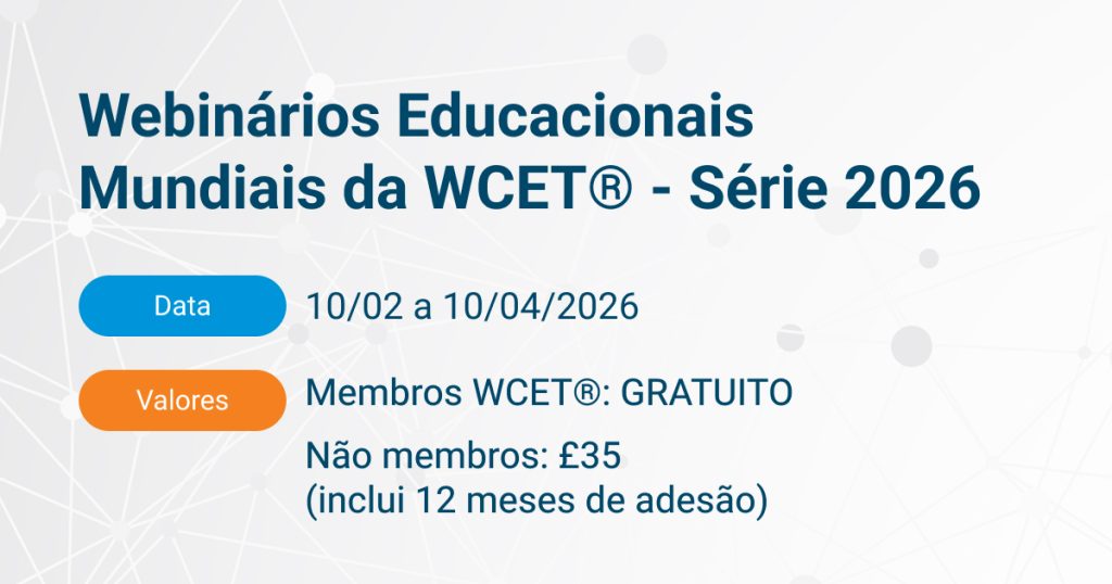 Webinários Educacionais Mundiais da WCET® – Série 2026